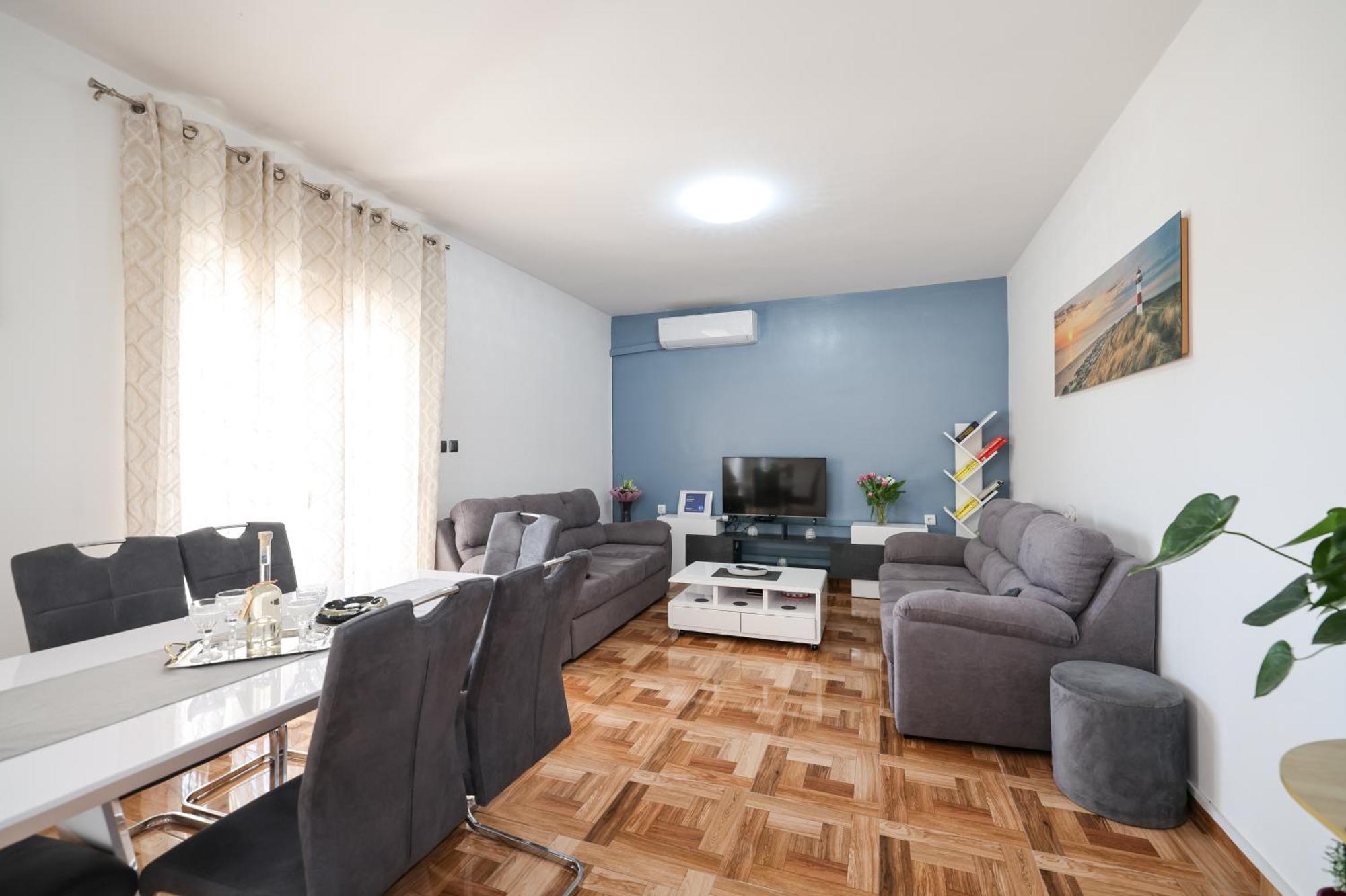 Apartment Pantalon, Big Terrace And Free Parking Zára Kültér fotó