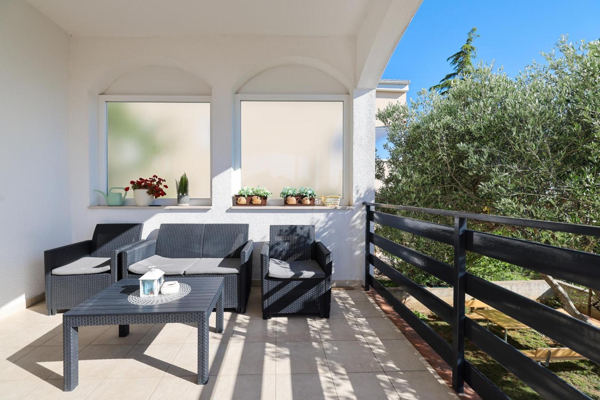 Apartment Pantalon, Big Terrace And Free Parking Zára Kültér fotó