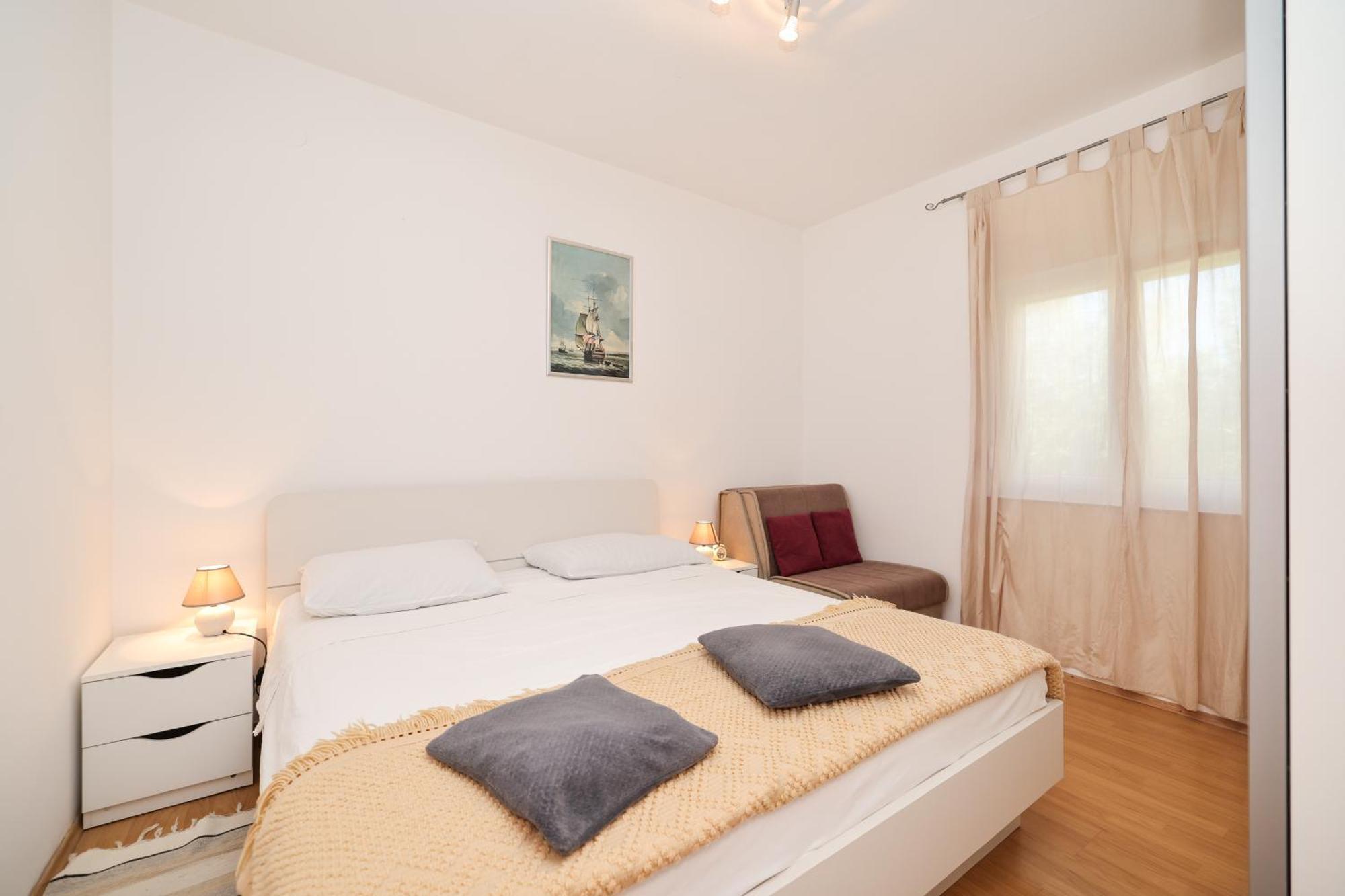Apartment Pantalon, Big Terrace And Free Parking Zára Kültér fotó